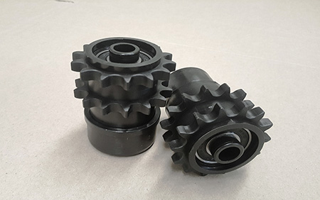 Thermoplastic Z14 1/2 ″ Double Pinion
